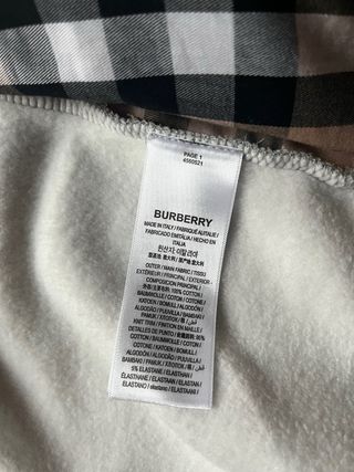 Felpa Burberry Grigia Zip