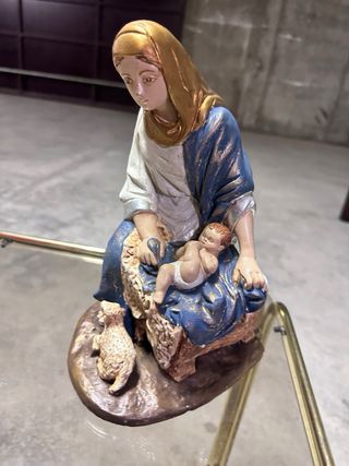 Figuras Belén Grandes Pintadas a Mano