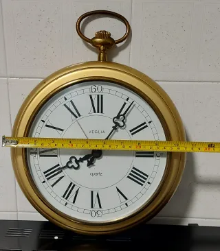 Orologio da parete Veglia numeri romani