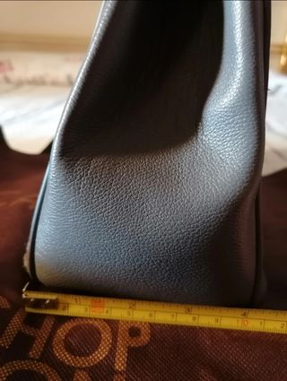 Borsa Camomilla Italia grigia con fiori