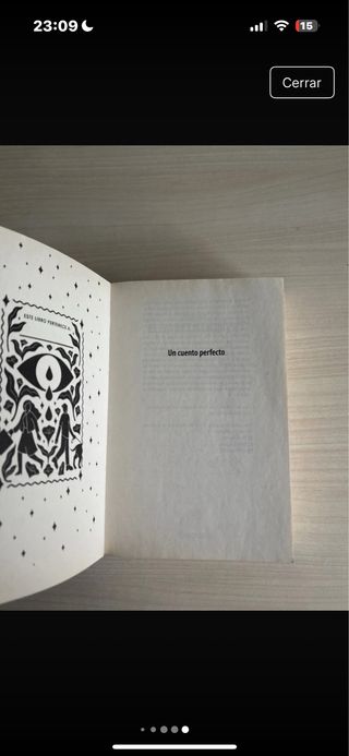 Libro Elísabet Benavent: Un cuento perfecto