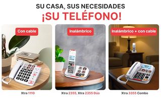Teléfono Swissvoice Xtra 1110 teclas grandes