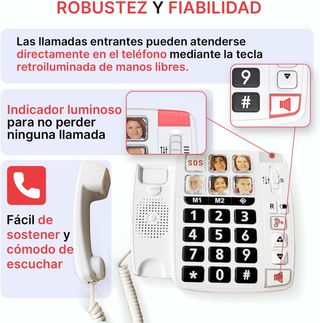 Teléfono Swissvoice Xtra 1110 teclas grandes