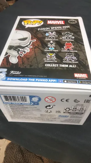 Funko Pop Poison Spider-Man 966 Marvel
