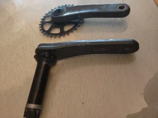 Bielas carbono MTB e Thirteen Helix 170