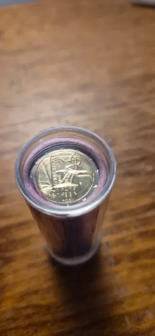 Cartucho 2 euros Italia 2009 Louis Braille