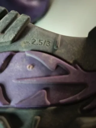 Botas de agua moradas para niña