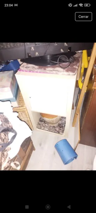 Mesita auxiliar de madera