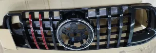 Rejilla Delantera Mercedes Negra/roja