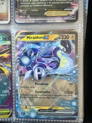 Carta Pokémon Miraidon-EX 220 PV