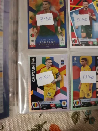 Cartas Fútbol Euro 2024 Originales
