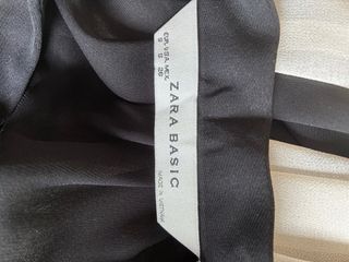 Blusa Zara Mujer Negra y Blanca