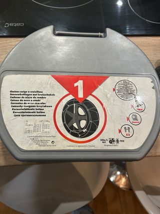 Cadenas coche para nieve