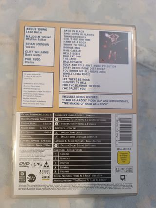 AC/DC DVD Set - Stiff Upper Lip Live & No Bull