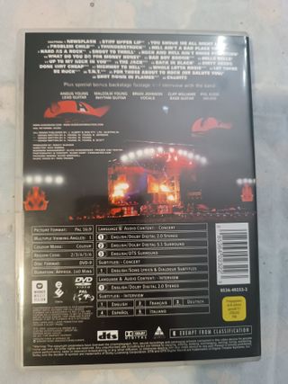 AC/DC DVD Set - Stiff Upper Lip Live & No Bull
