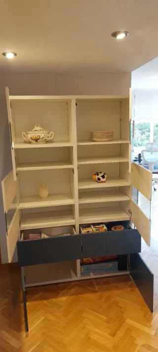 Mueble Estantería Cajones y Repisas