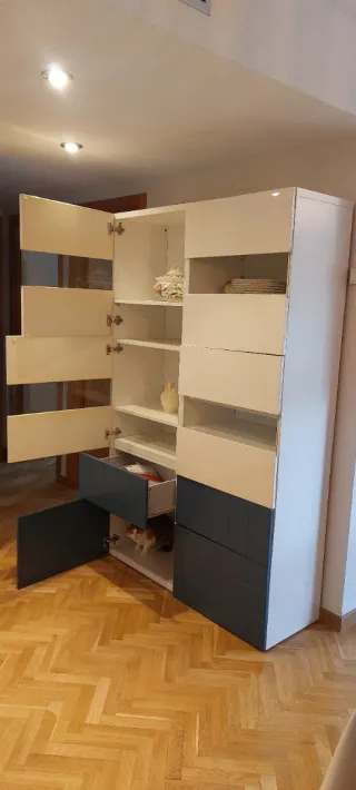 Mueble Estantería Cajones y Repisas