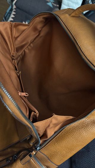 Mochila Piel Piquadro Marrón