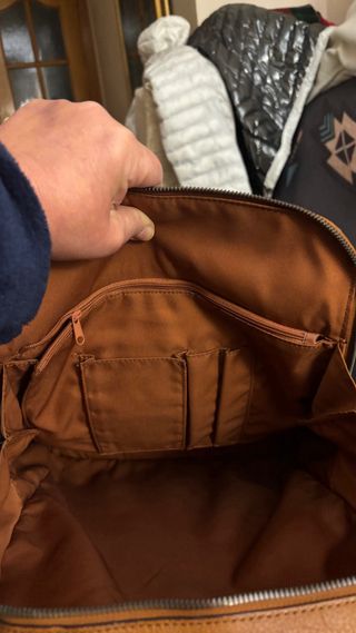 Mochila Piel Piquadro Marrón