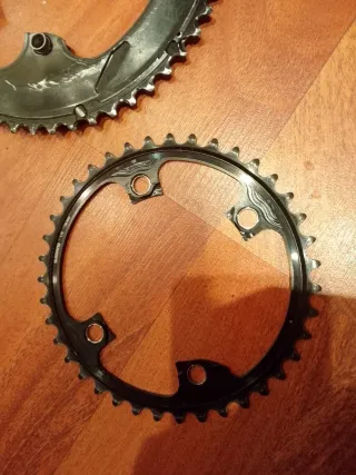 Platos Shimano Dura Ace 52-39 12v
