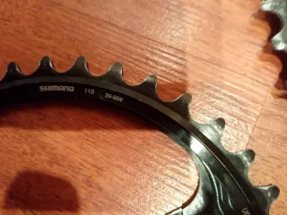 Platos Shimano Dura Ace 52-39 12v