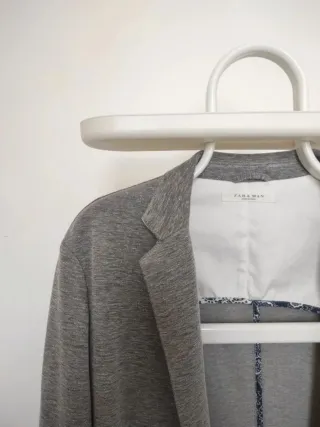 Giacca uomo Zara grigia