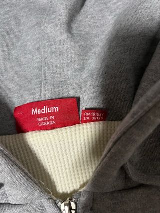 Chaqueta Supreme Gris Talla M