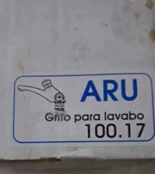Grifo de lavabo Mezclador Temporizado ARU