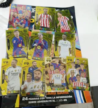 Lote cromos Adrenalyn XL 2025-26