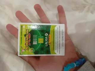 Cartas de fútbol Messi y cristiano