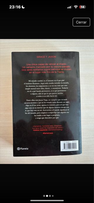 Libro Serie Crave: Anhelo