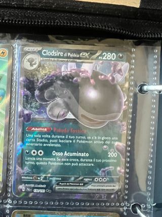 Carta Pokémon Clodsire di Paldea-ex