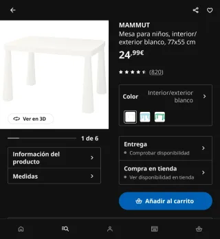 Pack Muebles: 3 Escritorios + 1 Mesa rosa