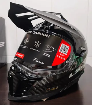 Casco LS2 MX701 Explorer Carbon Talla L NUEVO