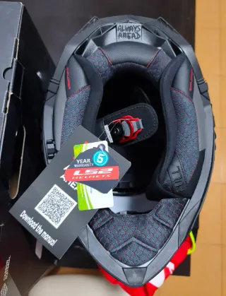 Casco LS2 MX701 Explorer Carbon Talla L NUEVO