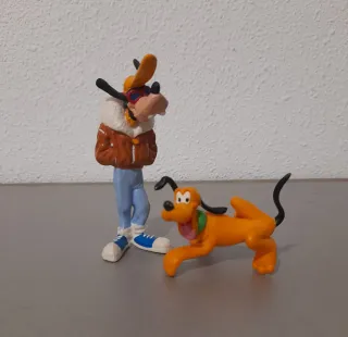 Figuras Disney Clásicos Goofy y Pluto