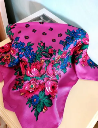 N.2 foulard con fiori