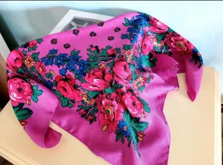 N.2 foulard con fiori