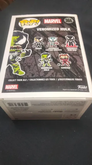 Funko Pop Venomized Hulk 366 Marvel