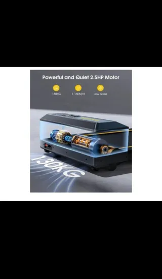 Cinta de correr plegable