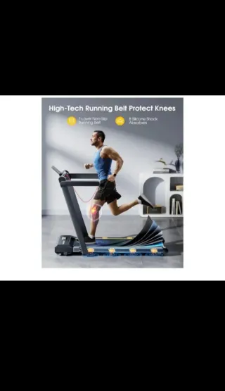 Cinta de correr plegable