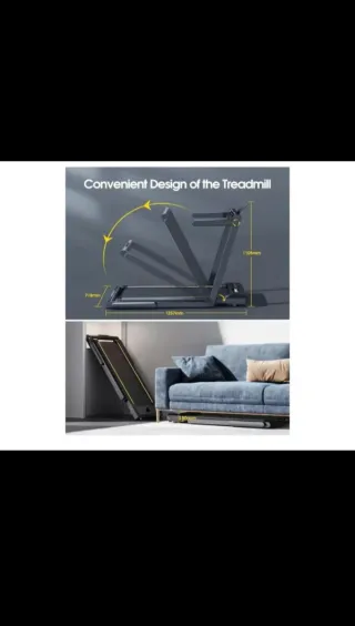 Cinta de correr plegable