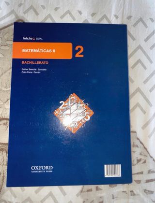 Inicia Matemáticas 2.º Bachillerato. Libro del ...