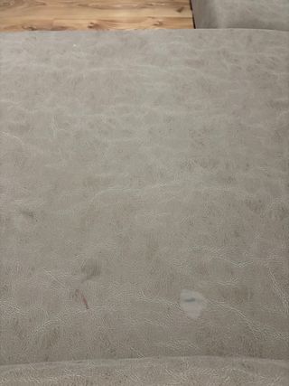 Sofá chaise longue gris 3 plazas