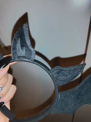 Cerchietto pipistrello Halloween