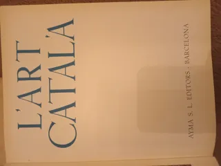 L'ART CATALÀ Libro