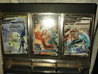 Libreta con Cartas Pokémon V