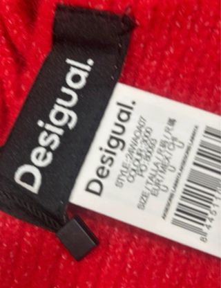 NUEVO Conjunto Desigual: Bufanda, Guantes Mitones