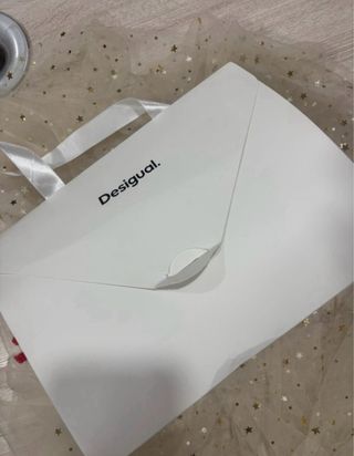 NUEVO Conjunto Desigual: Bufanda, Guantes Mitones