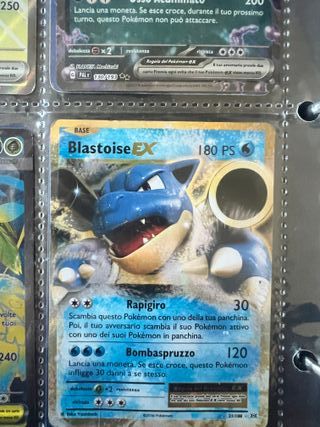 Blastoise-EX XY Evoluzione Carta Pokémon